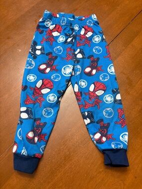 Spiderman Blue and Red Kids Pajama Bottoms